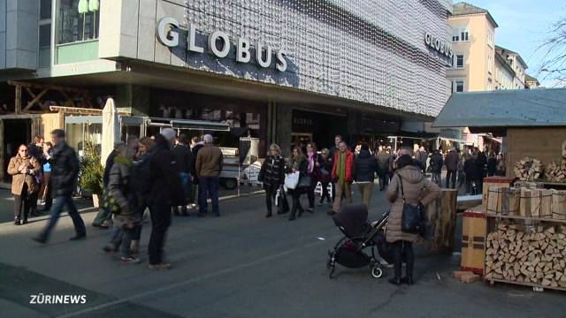 Zürich im Shopping-Wahn