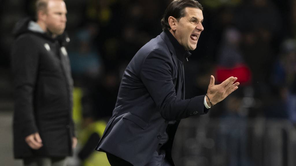 Der neue YB-Trainer Gerardo Seoane war nicht restlos zufrieden