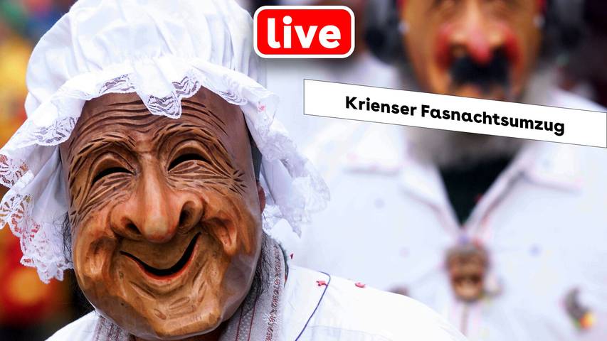 Fasnachtsumzug 2026 in Kriens live