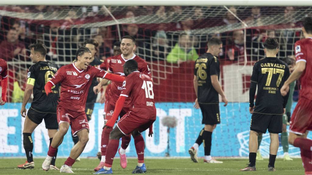 Winterthur weiter im Hoch, auch Lugano und Yverdon siegen