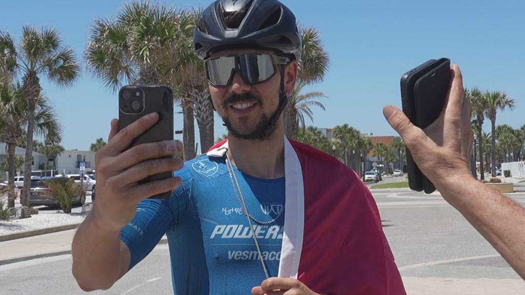 In 28 Tagen durch die USA: Manuel Neuhold aus Rüthi stellt Weltrekord auf Inlineskates auf