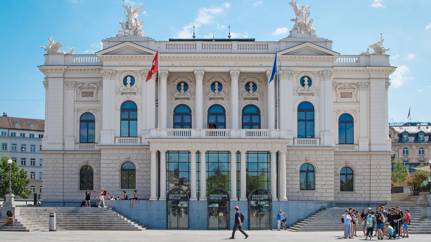 Das Opernhaus Zürich