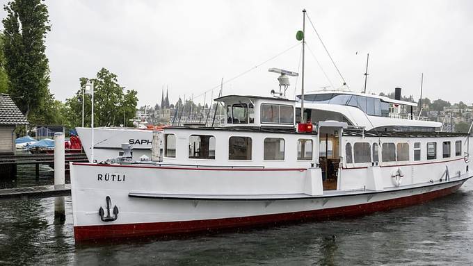 Nachhaltig unterwegs: Das Motorschiff «Rütli» fährt jetzt mit Elektromotor