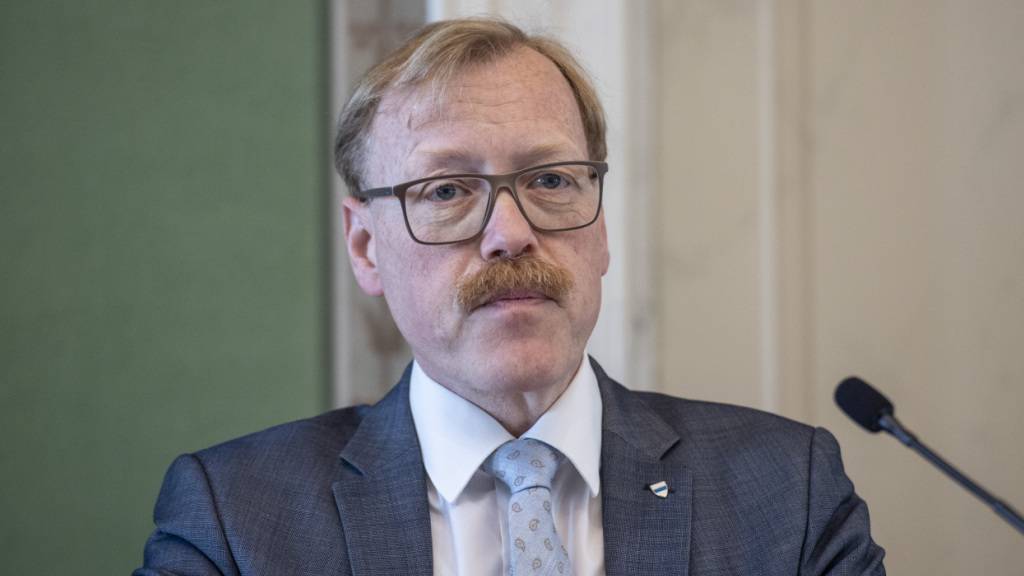 Der Zuger Regierungsrat unter Vorsitz von Landammann Andreas Hostettler (FDP) beantragt beim Kantonsrat die Zustimmung zur Standesinitiative für ein Ständemehr bei der Abstimmung über die EU-Verträge Bilaterale III. (Archivaufnahme)