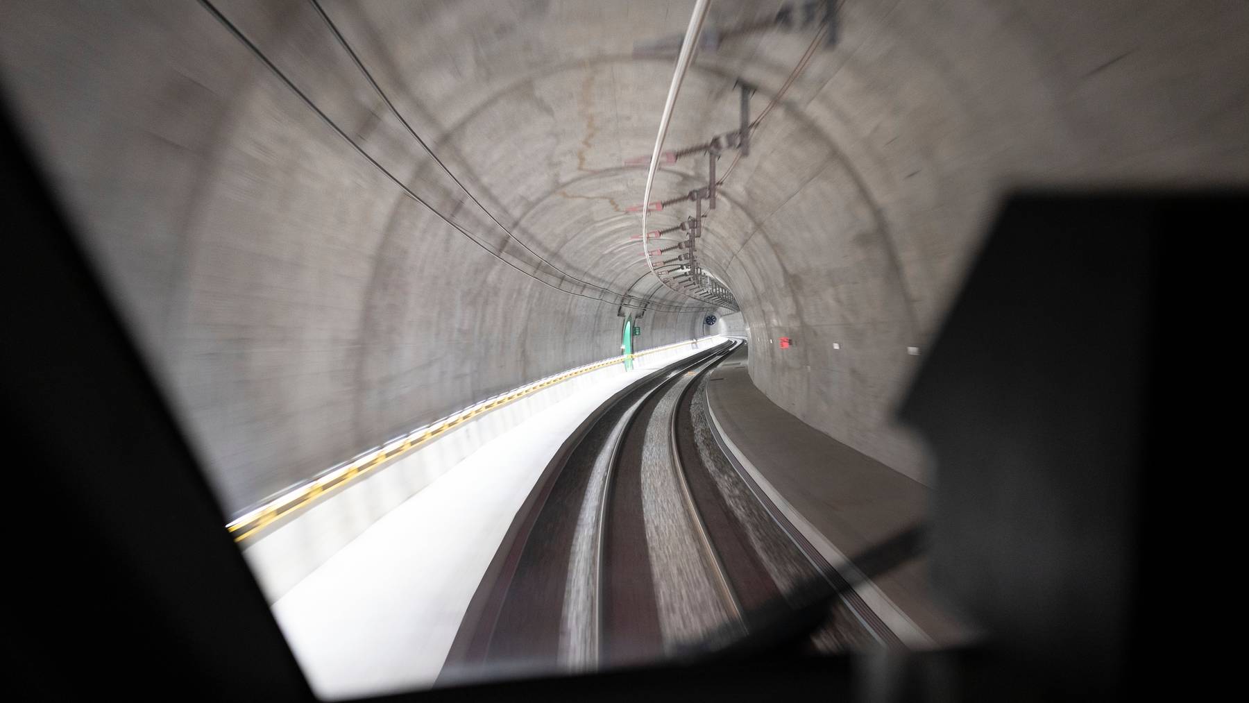 Vorerst fahren die Züge der SBB noch probehalber durch den Ceneri-Basistunnel.