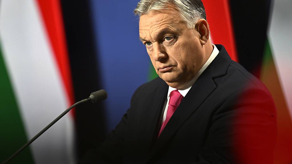 ARCHIV - Viktor Orban, Ministerpräsident von Ungarn, während einer internationalen Pressekonferenz. Foto: Denes Erdos/AP/dpa