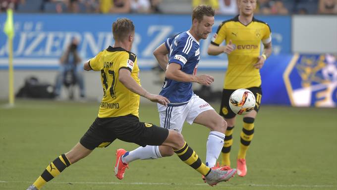 Testspiel: FC Luzern unterliegt Borussia Dortmund 1:4