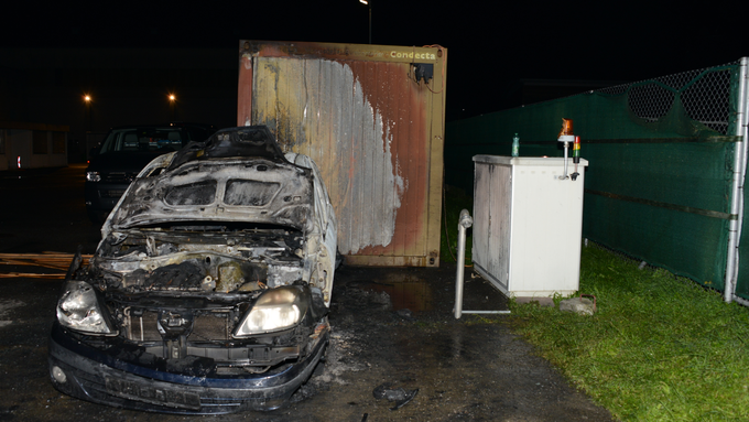 Brandstiftung: Auto in Vaduz angezündet