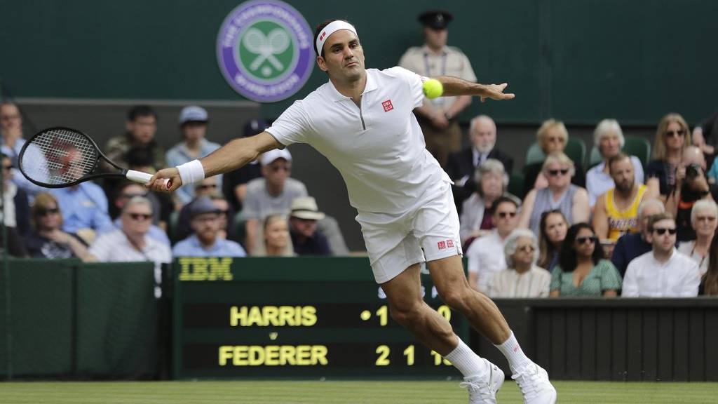 Roger Federer geht als klarer Favorit ins Spiel.