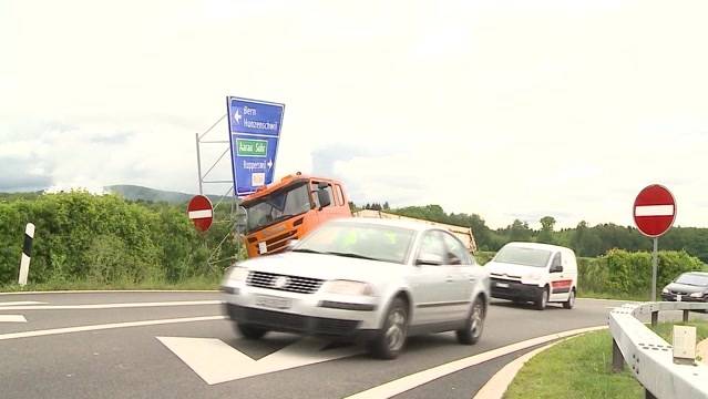 Lastwagen-Unfall