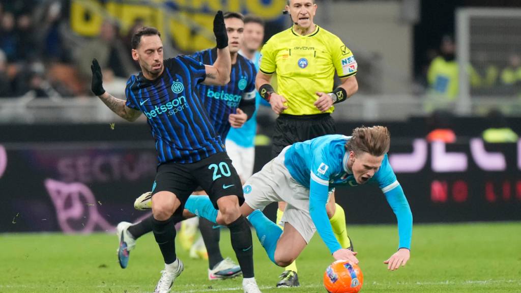 Kein Sieger im Spitzenspiel zwischen Inter und Napoli