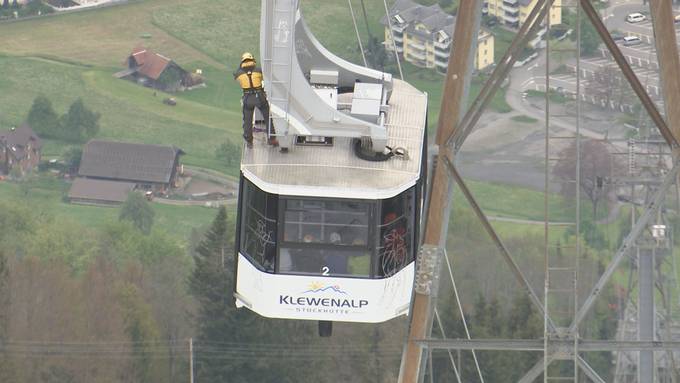 Rettungsübung auf der Klewenalp