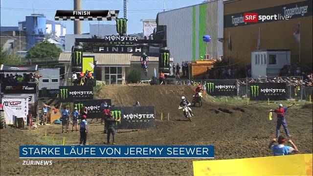 In Frauenfeld kämpften Motocross-Fahrer um WM Punkte