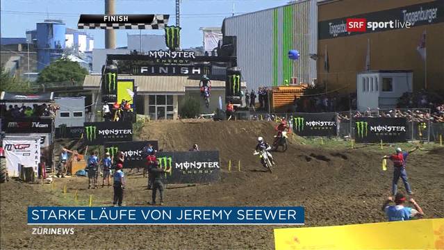 In Frauenfeld kämpften Motocross-Fahrer um WM Punkte
