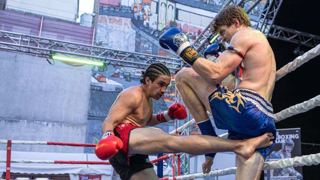 Am Kickboxing Openair im Attisholz fliegen die Fäuste