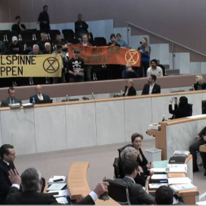 «Es ist ein Notfall»: Klimaaktivisten crashen Landtag – Sitzung unterbrochen