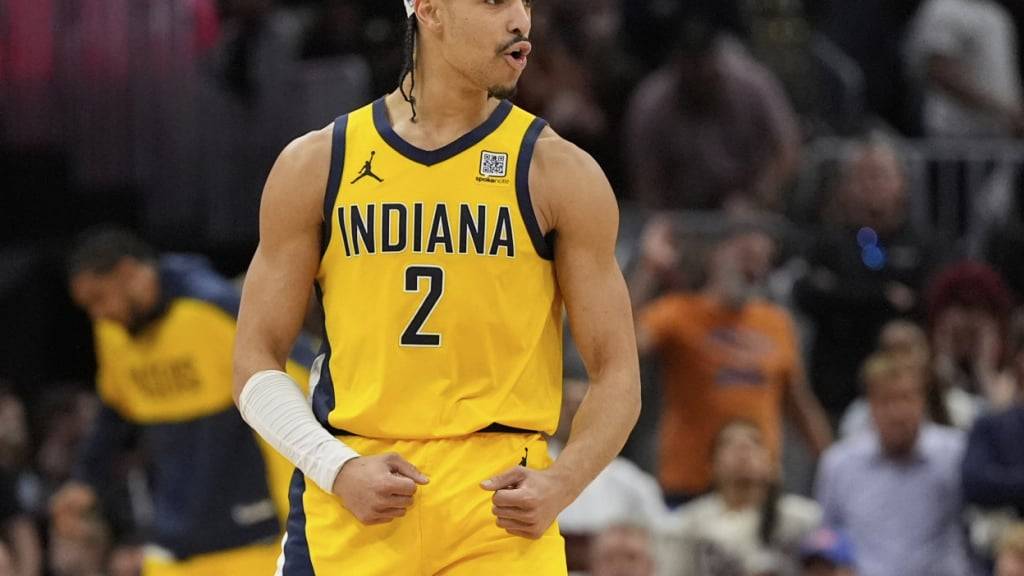 Andrew Nembhard entscheidet das erste Halbfinal-Spiel 15 Sekunden vor Schluss der Verlängerung zugunsten der Indiana Pacers