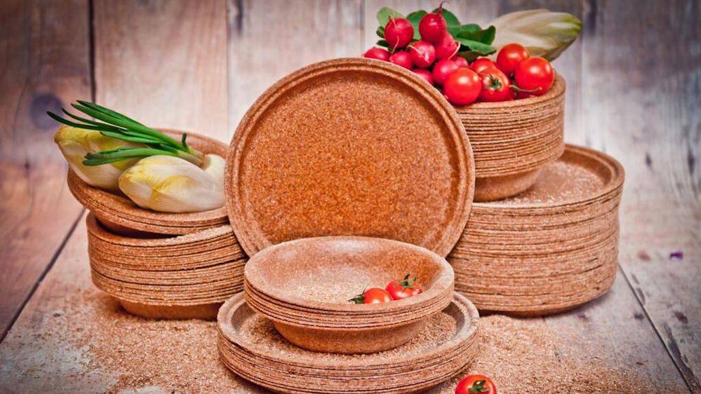 Dieses Geschirr ist richtig umweltfreundlich!