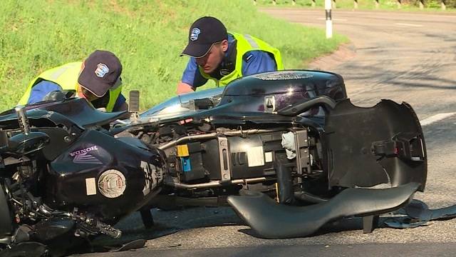 Töffunfall in Erlinsbach