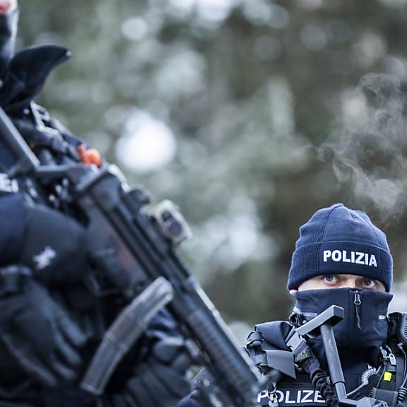 Polizei und Armee rüsten sich für herausforderndes WEF 2024