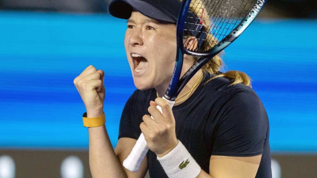 Lulu Sun freut sich über ihren ersten Finaleinzug an einem WTA-Turnier