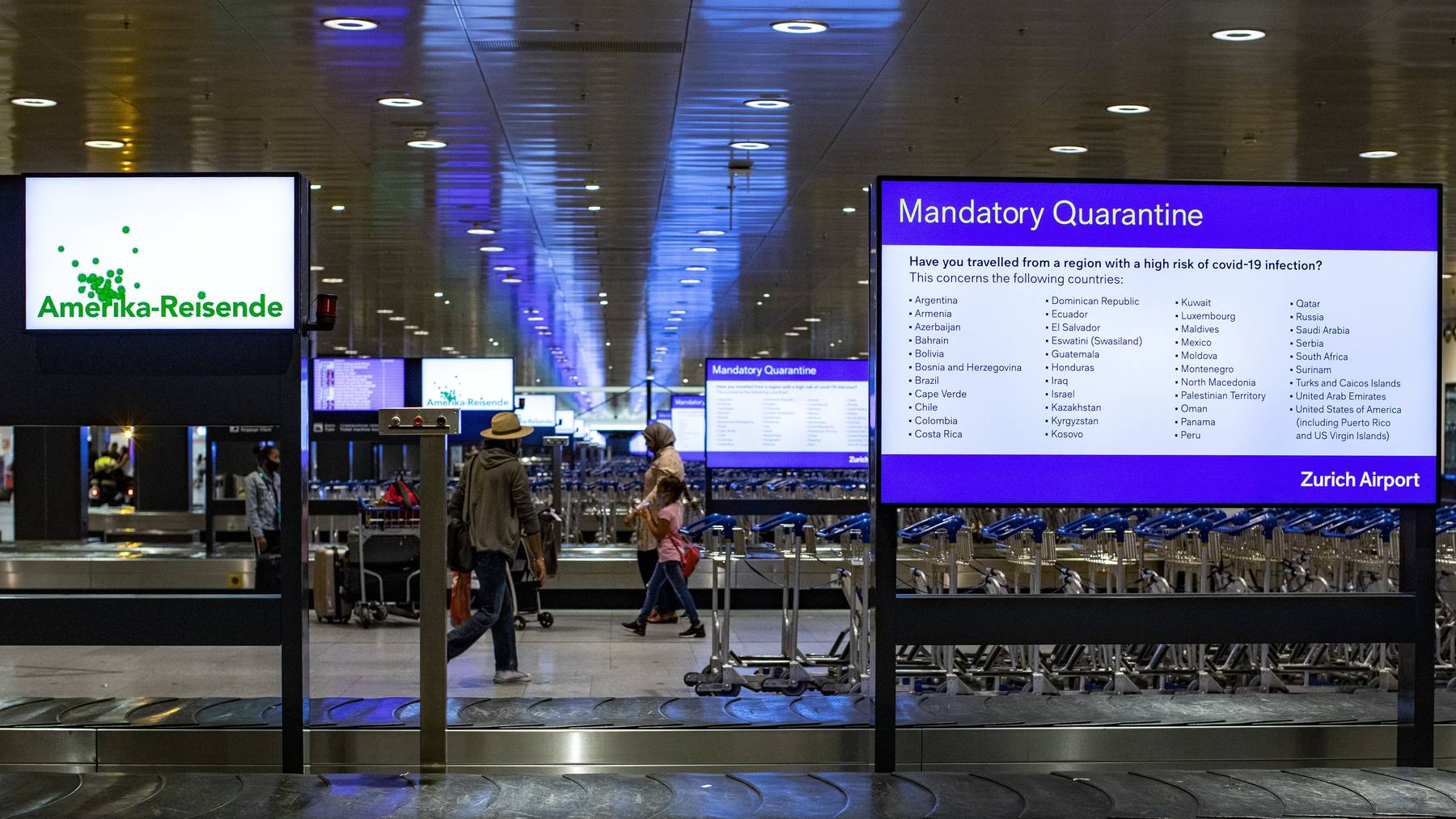 Personalverbände wenden sich an Bundesrat: Quarantänen für Flugreisende benachteilige die Branche gegenüber dem Ausland. (Symbolbild)