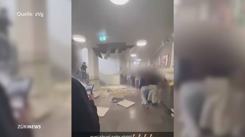 Deckeneinsturz an Aargauer Schule – vier Schüler verletzt