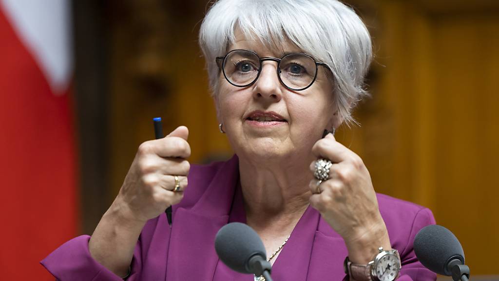 Die EU-Staaten diskutieren am Donnerstag in Logrono über die Krisen-Verordnung im  Asylbereich. Bundesrätin Elisabeth Baume-Schneider ist offen für Diskussionen, sie pocht aber auf das Einhalten der Grund- und Menschenrechte. (Archiv)