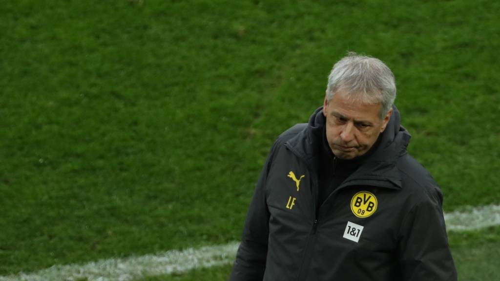 Enttäuschung in Dortmund: Lucien Favre und Borussia Dortmund verlieren gegen Aufsteiger Stuttgart 1:5