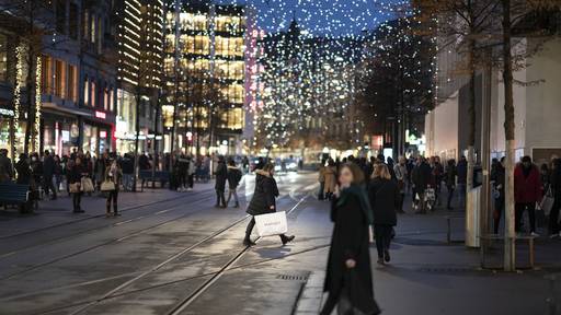Wie Zürcher Läden die Weihnachtsbeleuchtung retten wollen