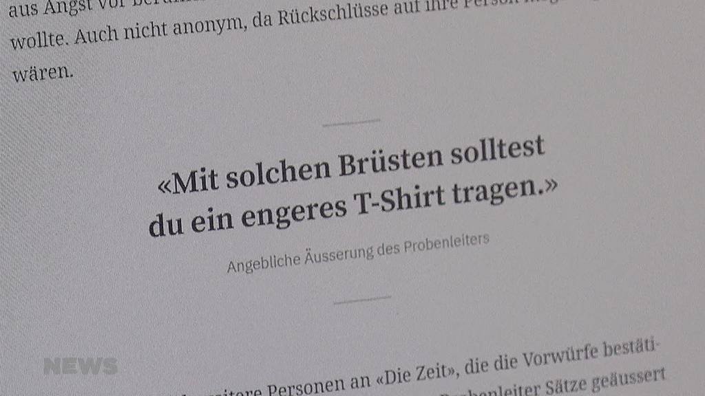 Probenleiter soll Balletttänzerinnen bei «Bühnen Bern» belästigt haben