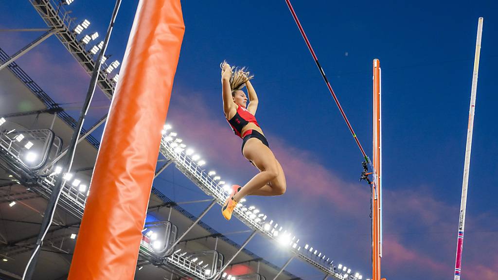 Angelica Moser: 4,75 m sind geschafft