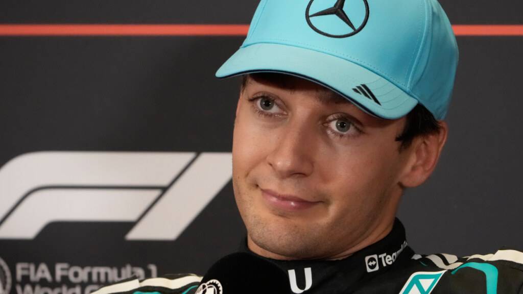 Freut sich über eine optimale Ausgangslage für den Grand Prix von Aserbaidschan: Mercedes-Fahrer George Russell