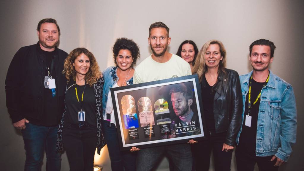 Platin für Star-DJ Calvin Harris