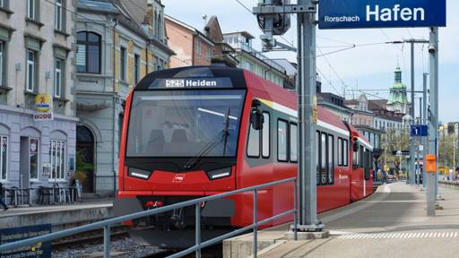 Rorschach-Heiden-Bahn erhält für 17,5 Millionen neue Triebwagen