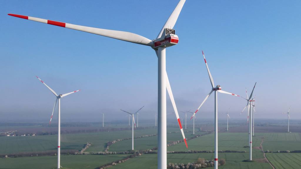 Die EU will mehr Schwung in den Ausbau der Windenergie bringen - im Bild Windpark im deutschen Brandenburg. (Archivbild)
