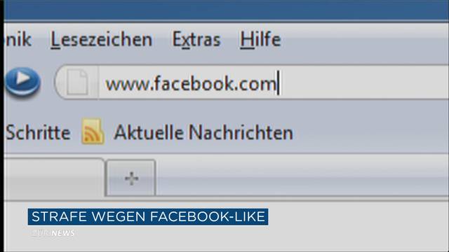 400 Franken Busse für Facebook-Like