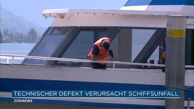 Schiffsunfall Zugersee: Technischer Defekt?