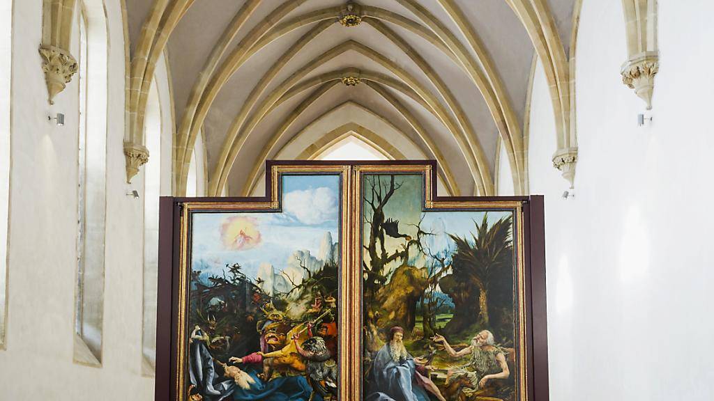 Der Isenheimer Altar von Matthias Grünewald im Museum Unterlinden in Colmar. (Archivbild)