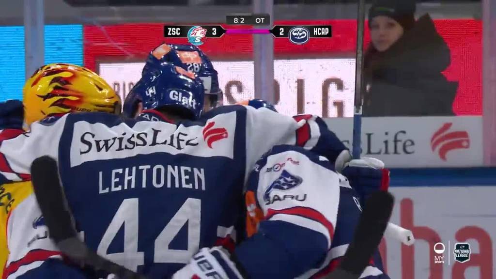 Nach drei Niederlagen: ZSC gewinnt gegen Ambri 3:2 nach Verlängerung