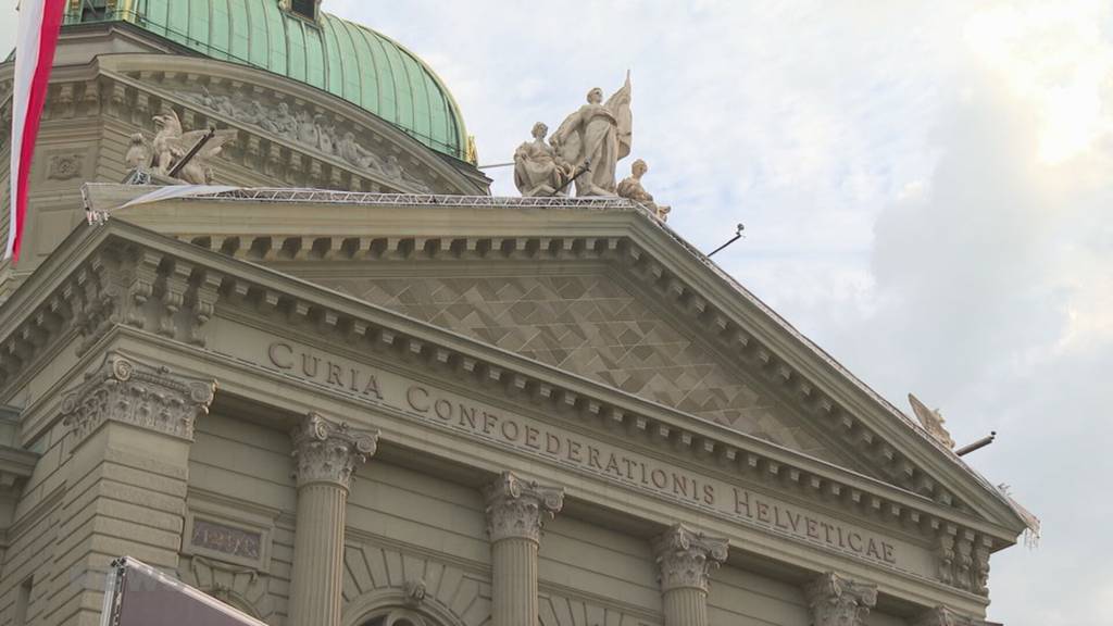 Kunstwerk «Tilo» ist ein neuer Hingucker am Bundeshaus