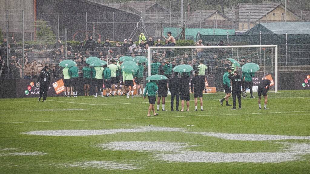 Kein Spiel in Yverdon: Die Heimpartie gegen St. Gallen wird von Sonntag auf Dienstag verschoben