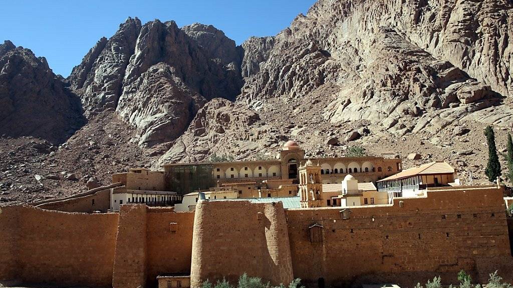 Bewaffnete haben einen Polizeibeamten in der Nähe des weltberühmten Katharinenklosters auf der Sinai-Halbinsel getötet. (Archivbild)