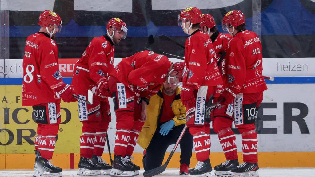 Jacob Larsson verletzte sich am Samstag im Heimspiel gegen Bern