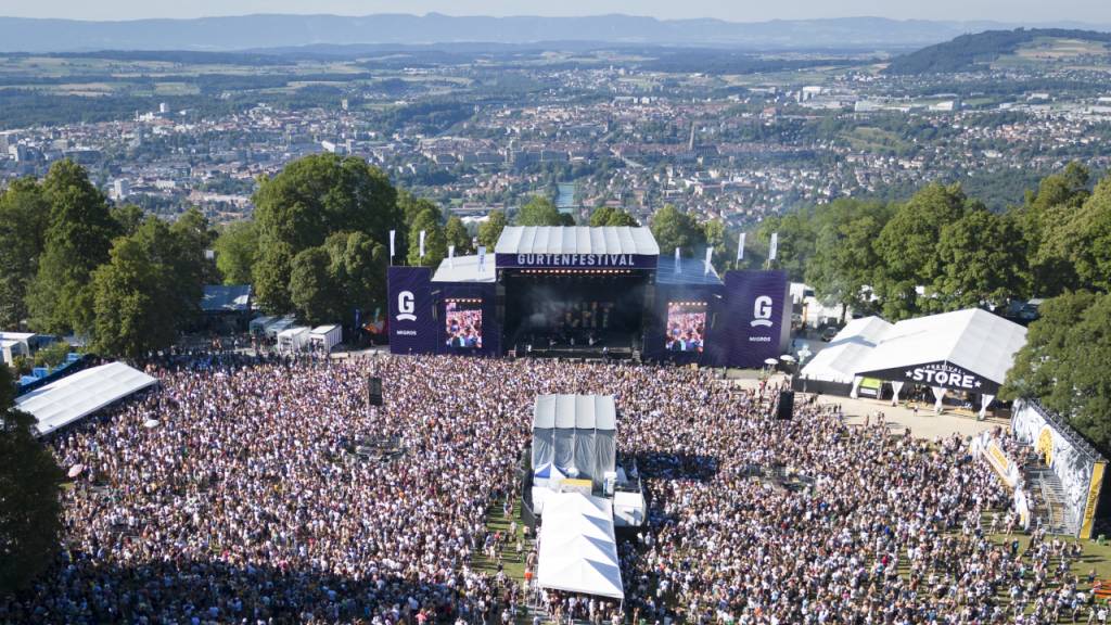 Am Berner Gurtenfestival herrscht jedes Jahr grosser Publikumsandrang.