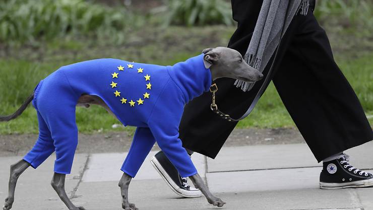 Riesige AntiBrexitDemo in London May zunehmend unter Druck