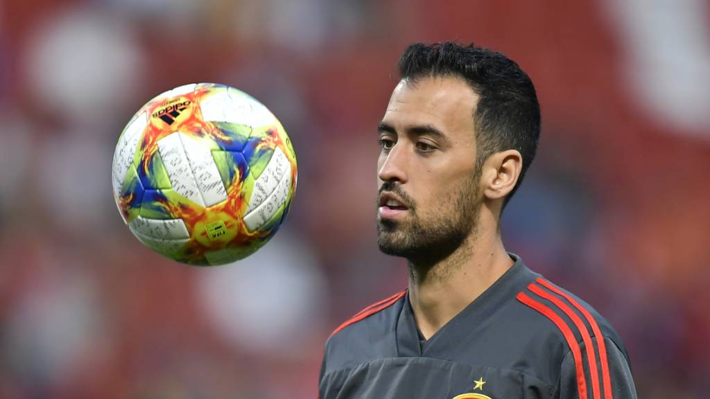 Sergio Busquets befindet sich noch in der Isolation und fällt für die Partie gegen Schweden aus