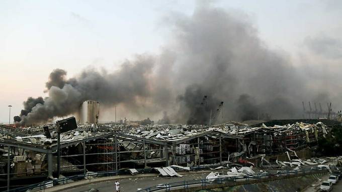 Explosion im Hafen von Beirut: Anklage gegen Premier erhoben