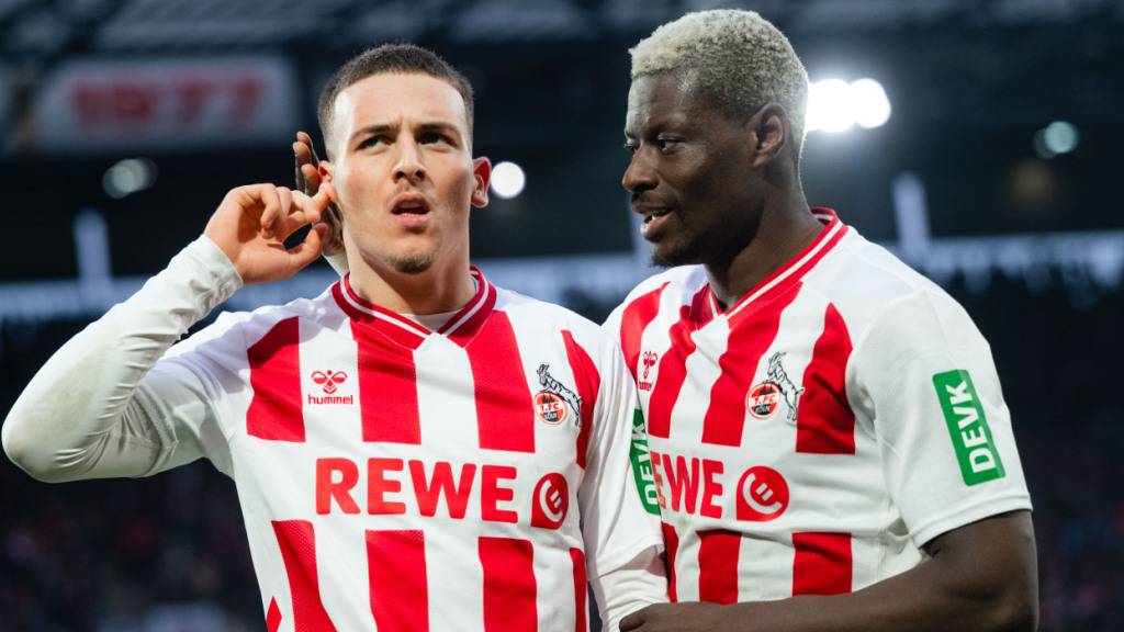 Sorgen für den Kölner Sieg: Saïd El Mala (links) und Ragnar Ache