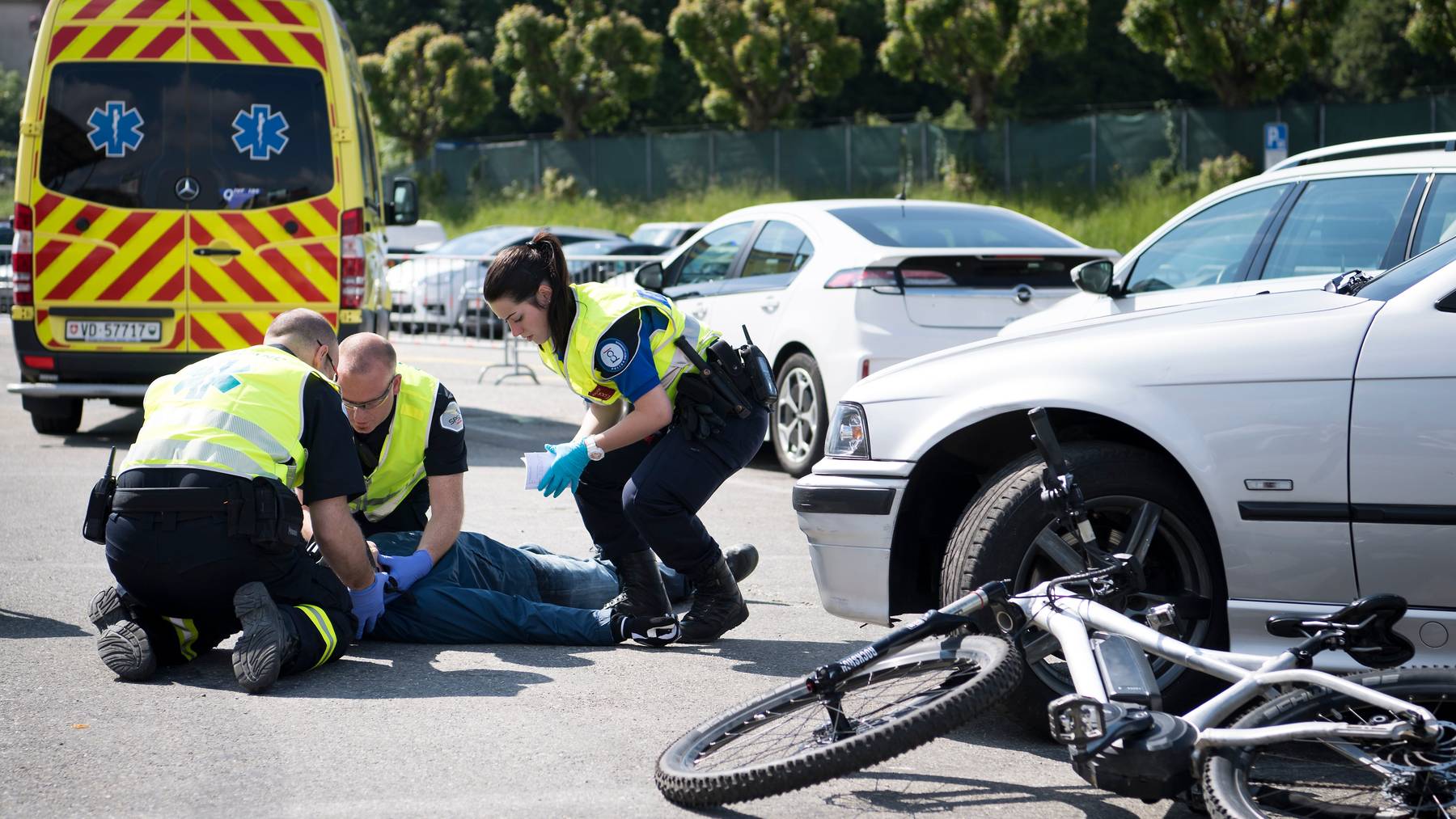 Die Zahl der schweren Unfälle bei E-Bike-Fahrern ist im Vergleich zum Vorjahr gestiegen (Symbolbild).